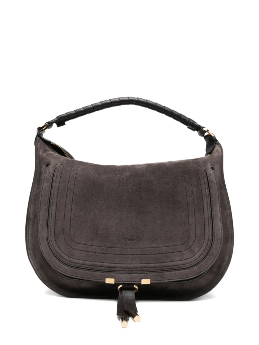 MARCIE SUEDE LEATHER HOBO BAG