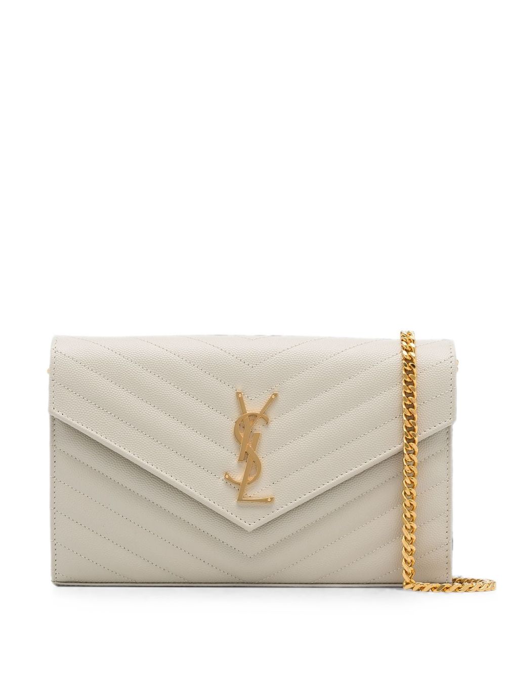 CASSANDRE LEATHER WALLET ON CHAIN
