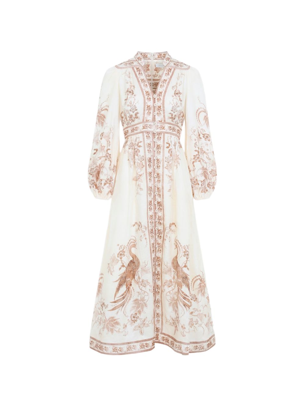 INDRA LINEN LONG DRESS