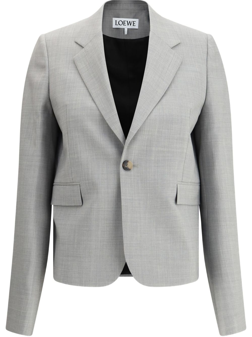 WOOL SINGLE-BREASTED JACKET