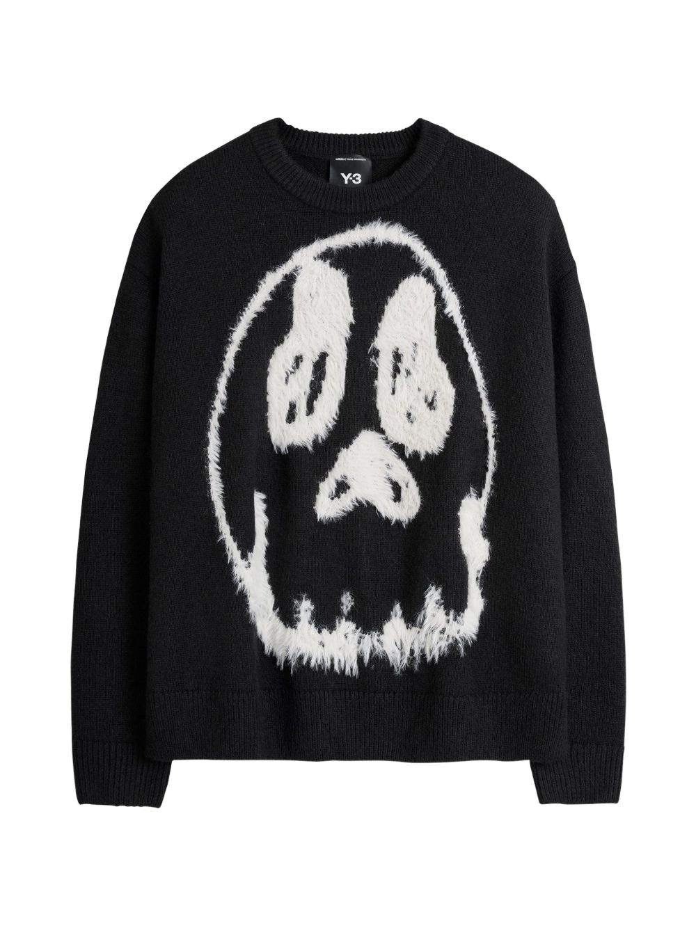 WOOL BLEND CRENWNECK SWEATER