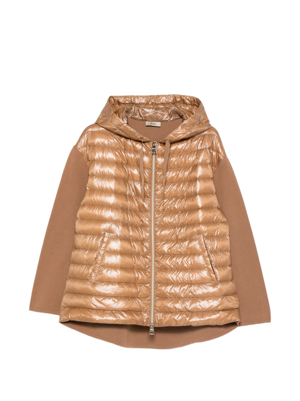 COTTON AND NYLON DOWN JACKET
