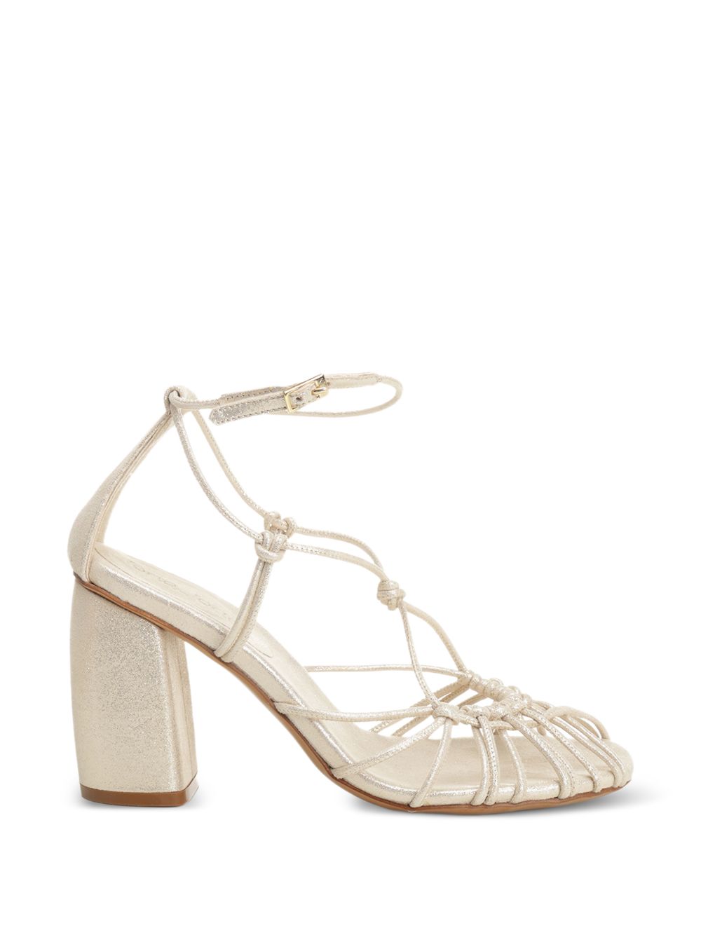 LEATHER HEEL SANDALS