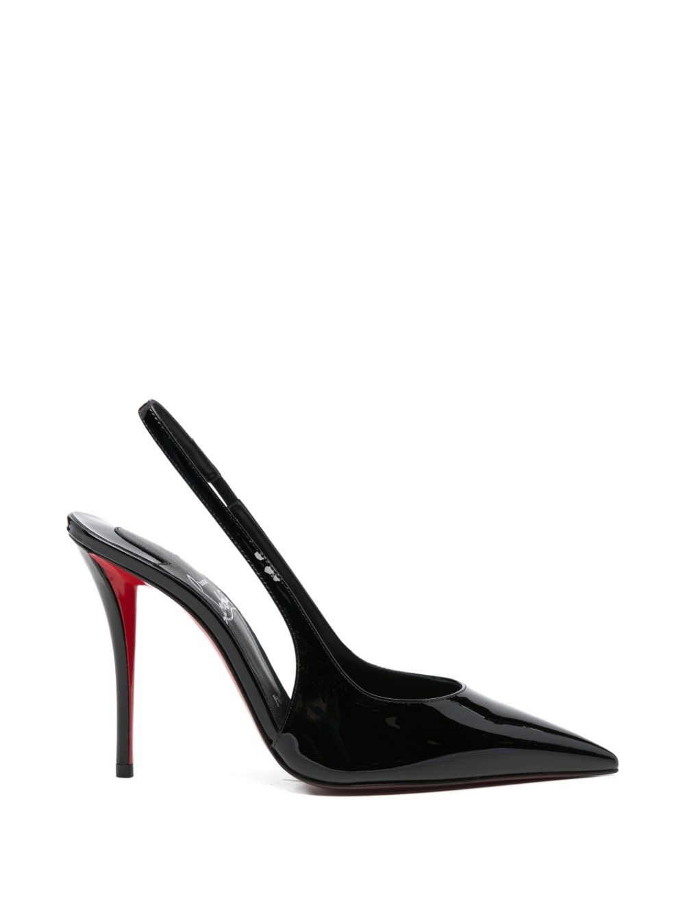 CHRISTIAN LOUBOUTIN · MISS Z PATENT LEATHER PUMPS
