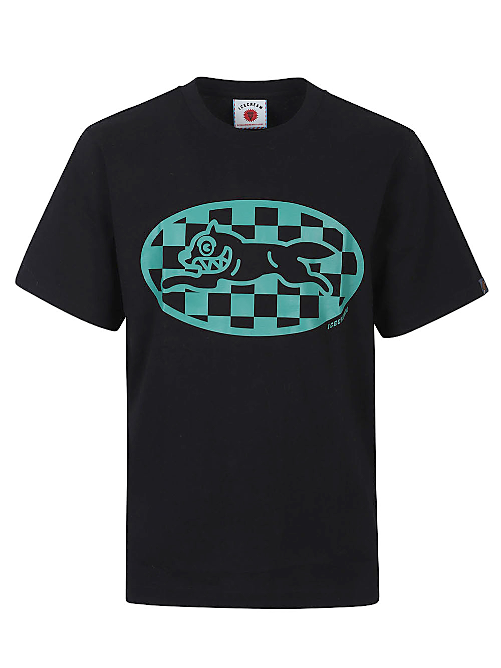 CHECKER RUNNING DOG T-SHIRT