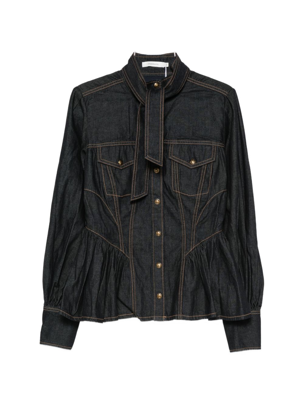 DENIM COTTON SHIRT