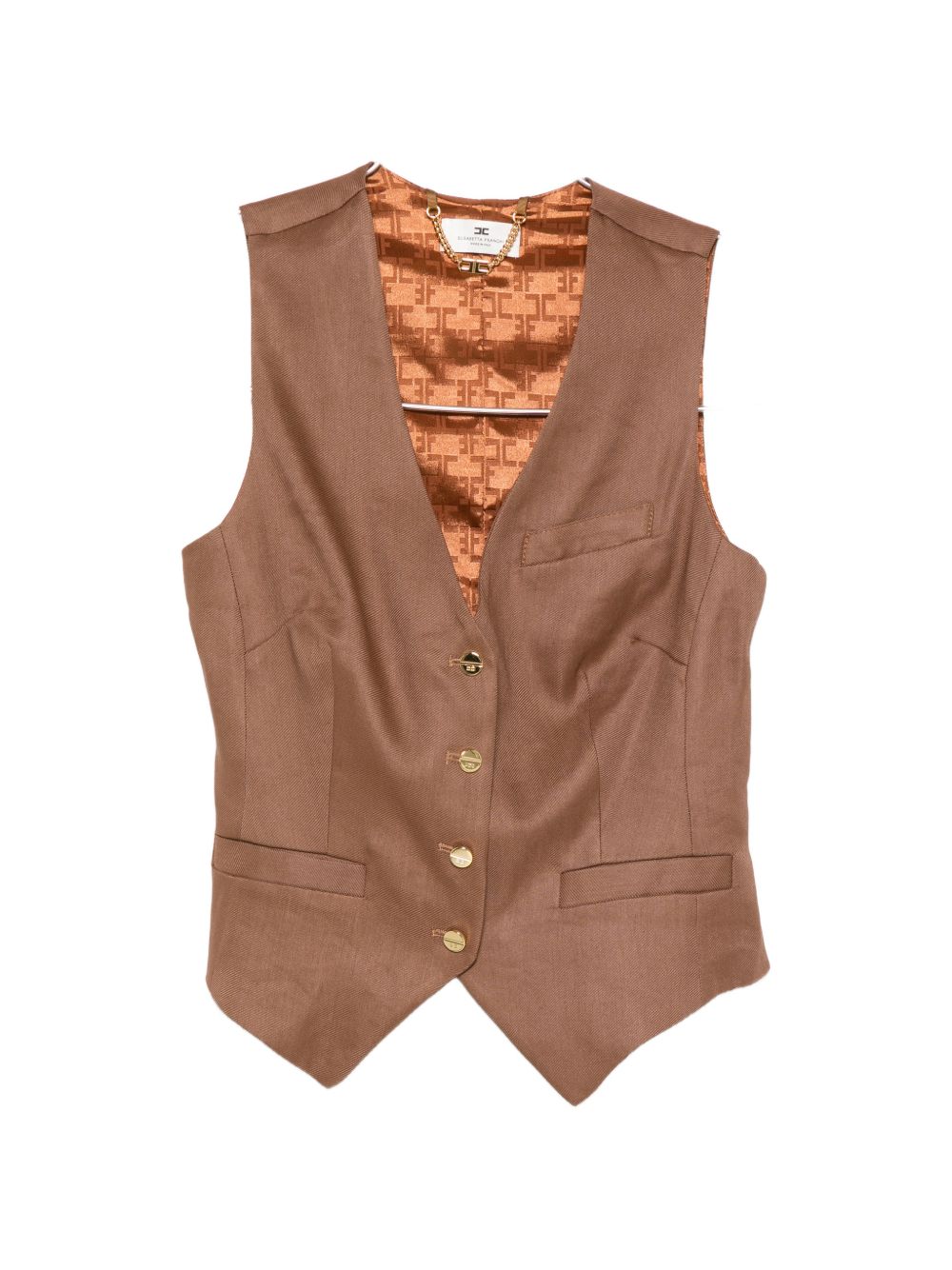 LINEN BLEND VEST