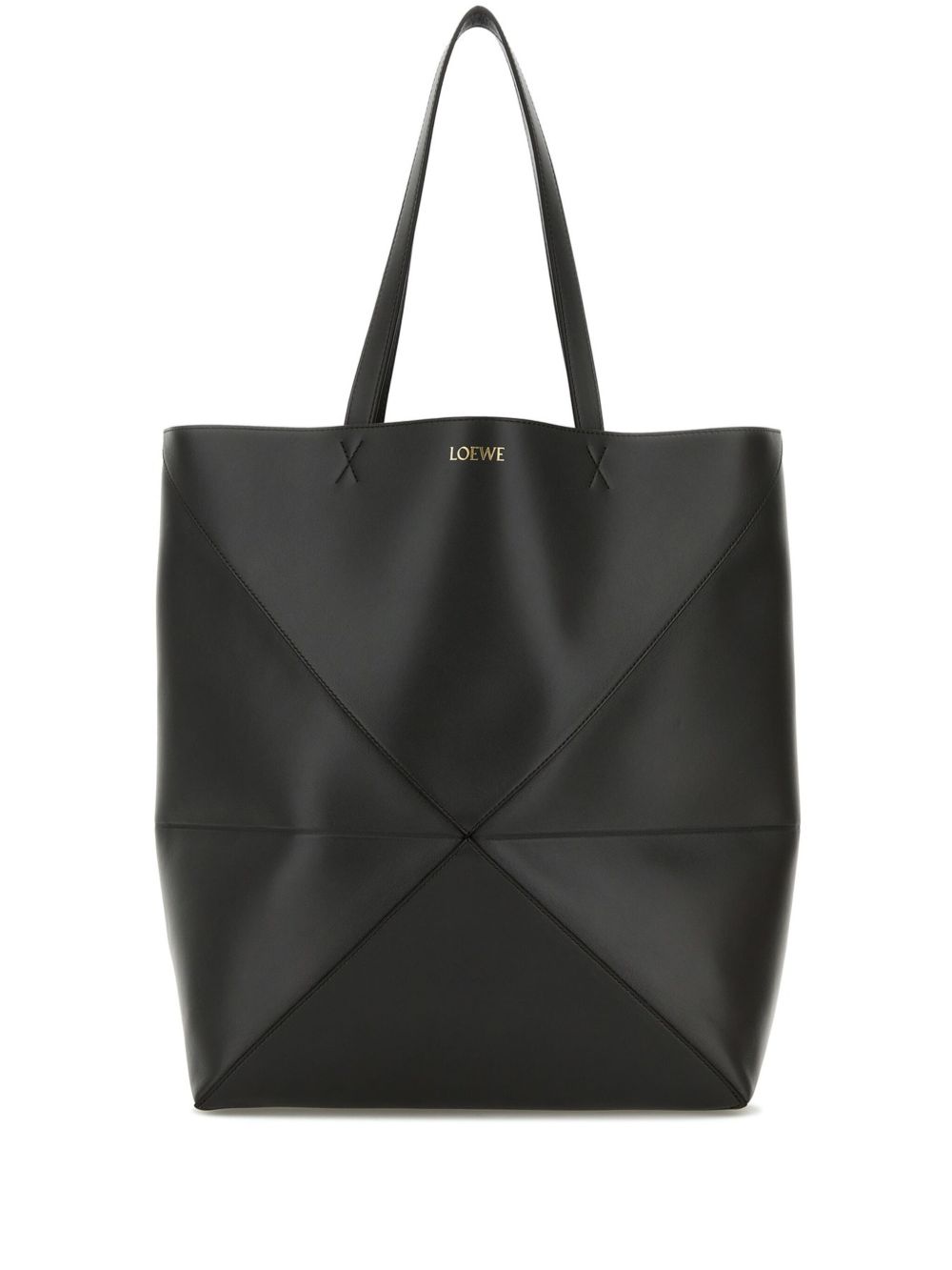 PUZZLE FOLD XL LEATHER TOTE