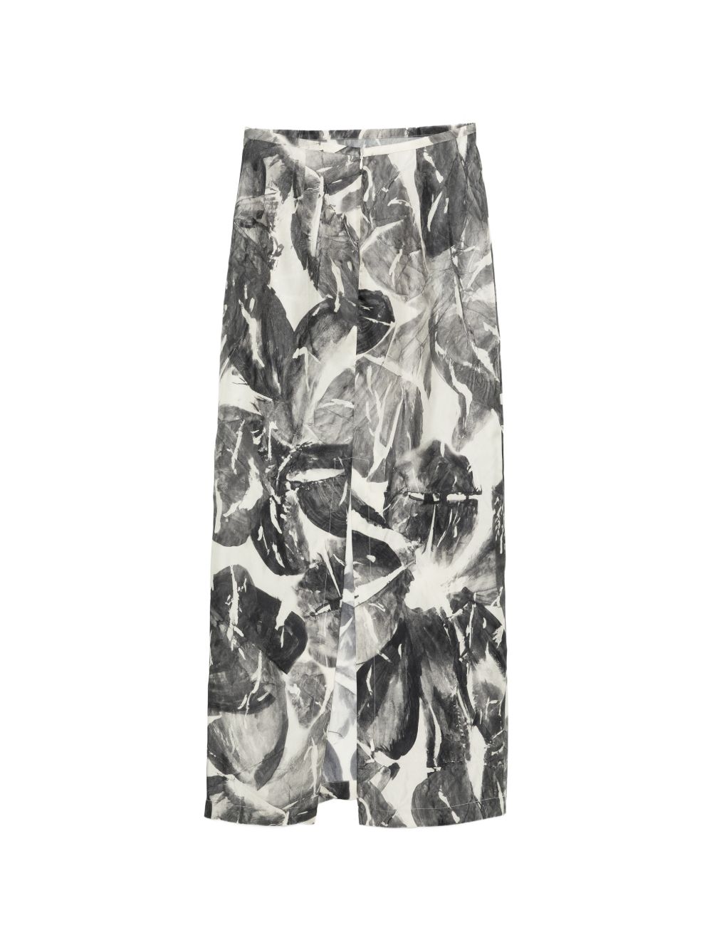 SILK LONG SKIRT