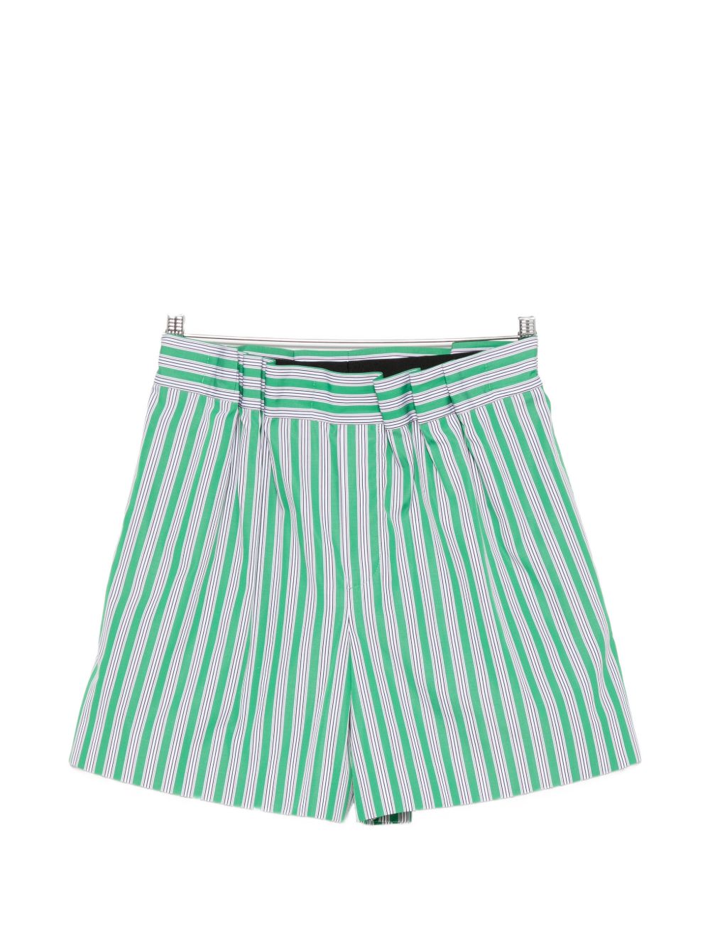 LOEWE · STRIPED COTTON SHORTS