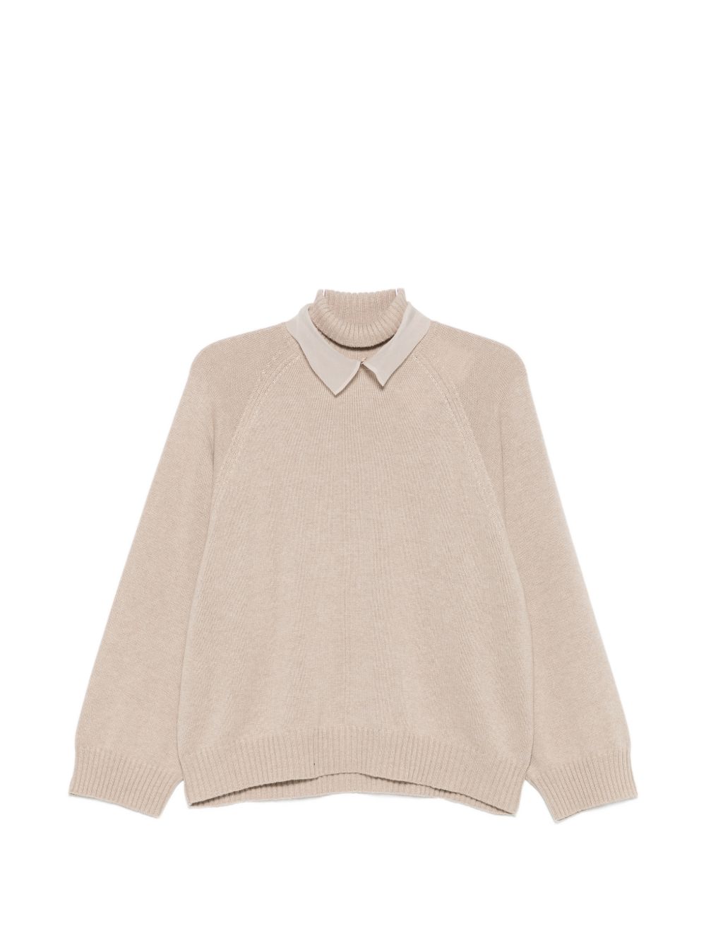 CASHMERE TURTLE-NECK SWEATER