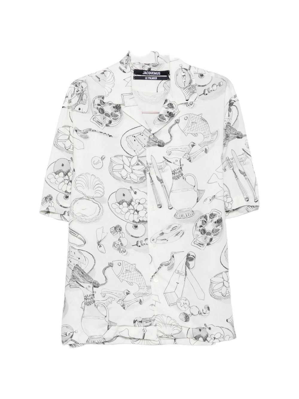 PRINTED COTTON SHIRT