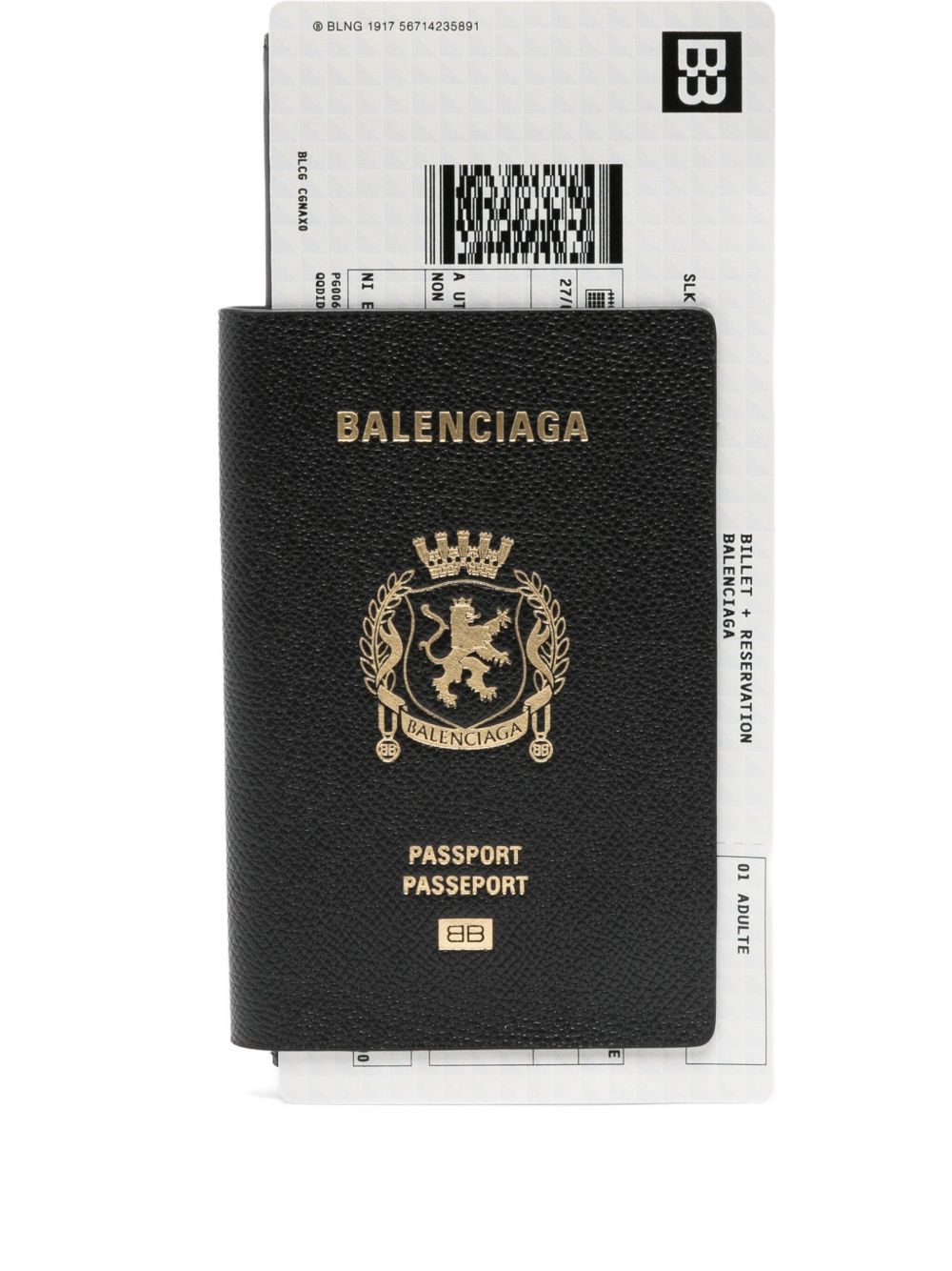 LEATHER PASSPORT HOLDER