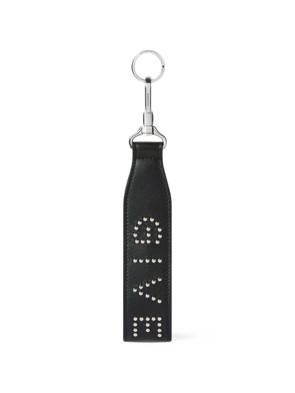LOGO LEATHER KEY RING