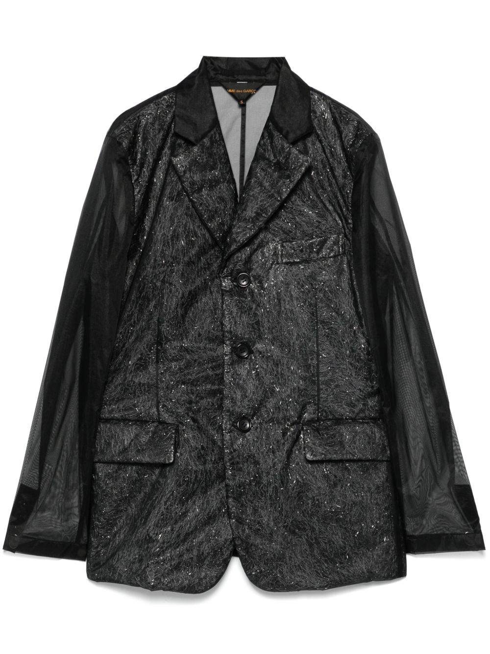 CHIFFON BLAZER JACKET