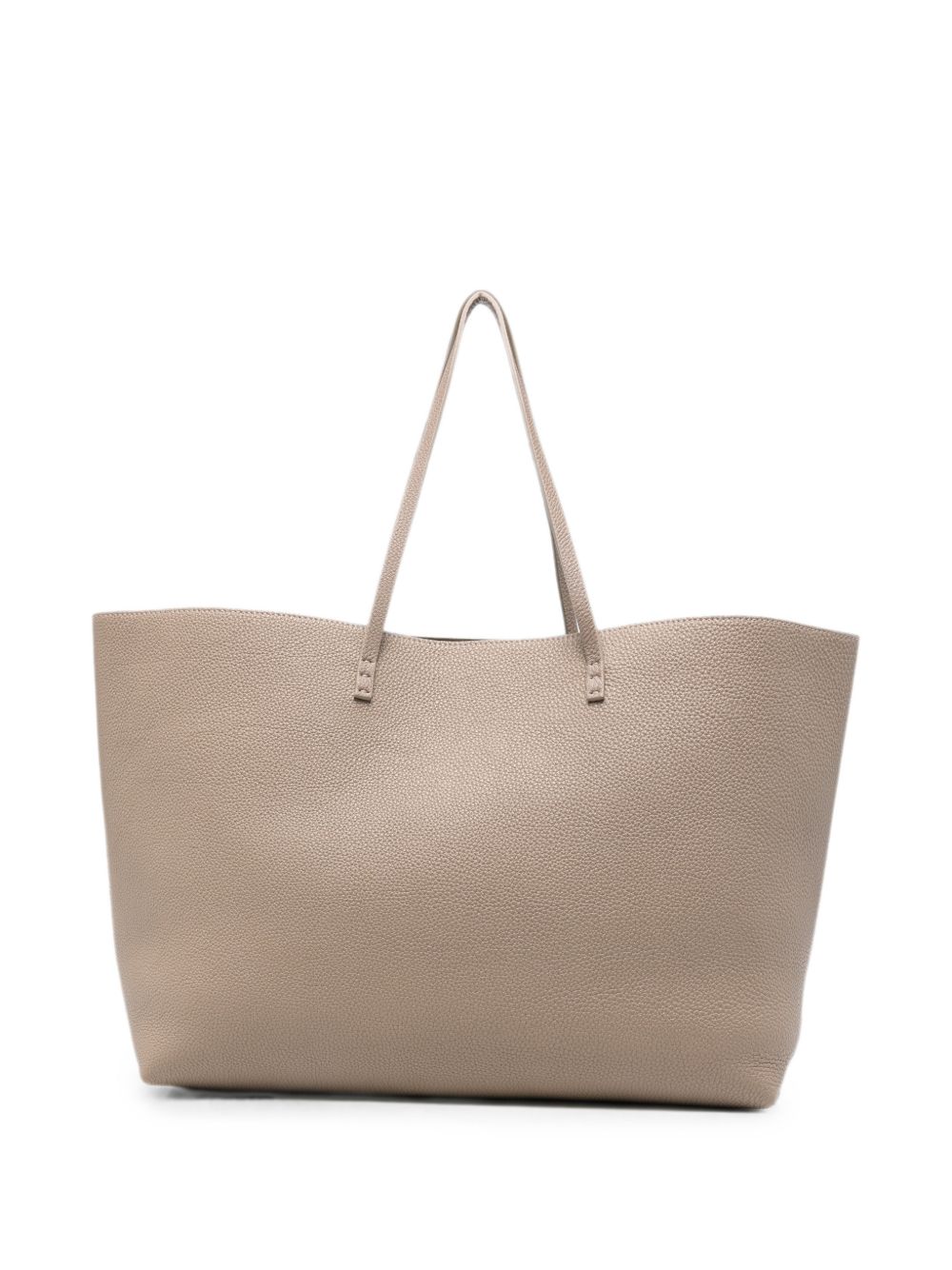 ROLL MEDIUM LEATHER TOTE BAG