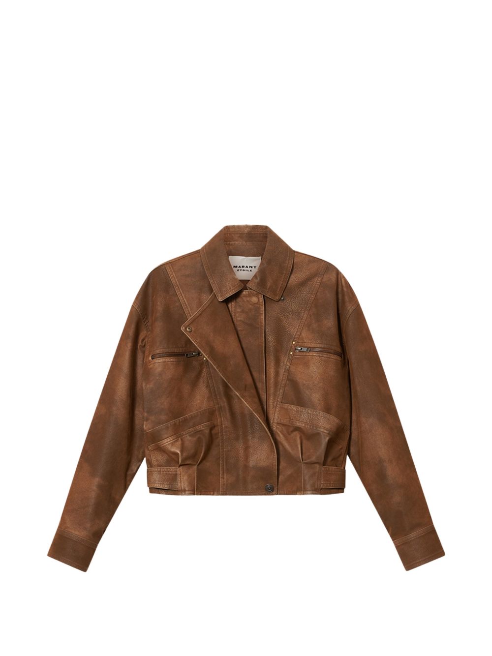 BELMA FAUX LEATHER JACKET
