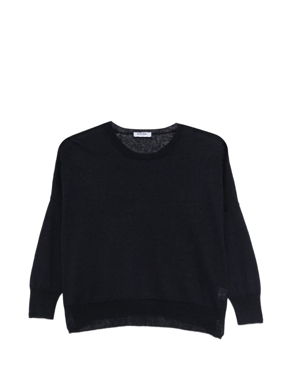 LINEN AND COTTON BLEND SWEATER