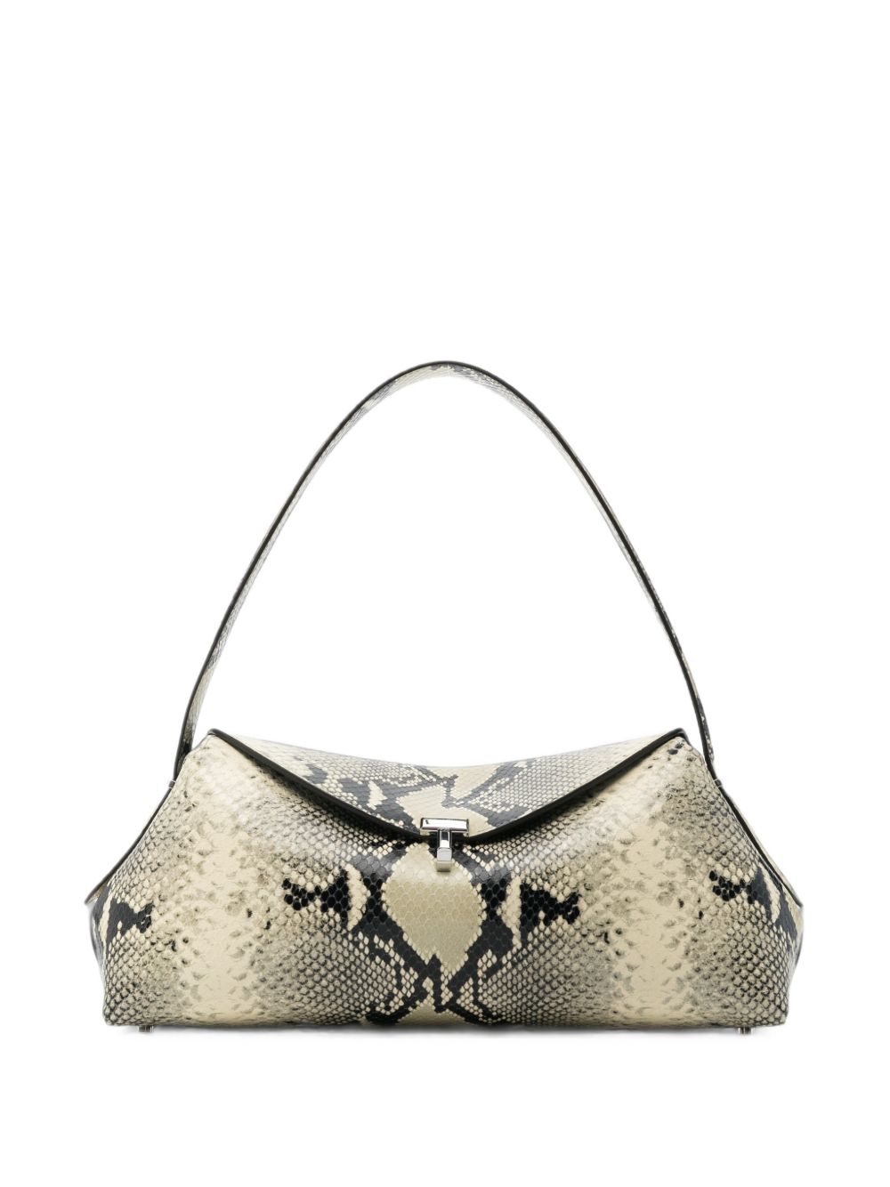T-LOCK LEATHER SHOULDER BAG