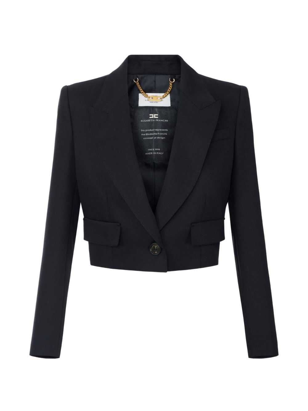 WOOL SINGLE-BREASTED JACKET