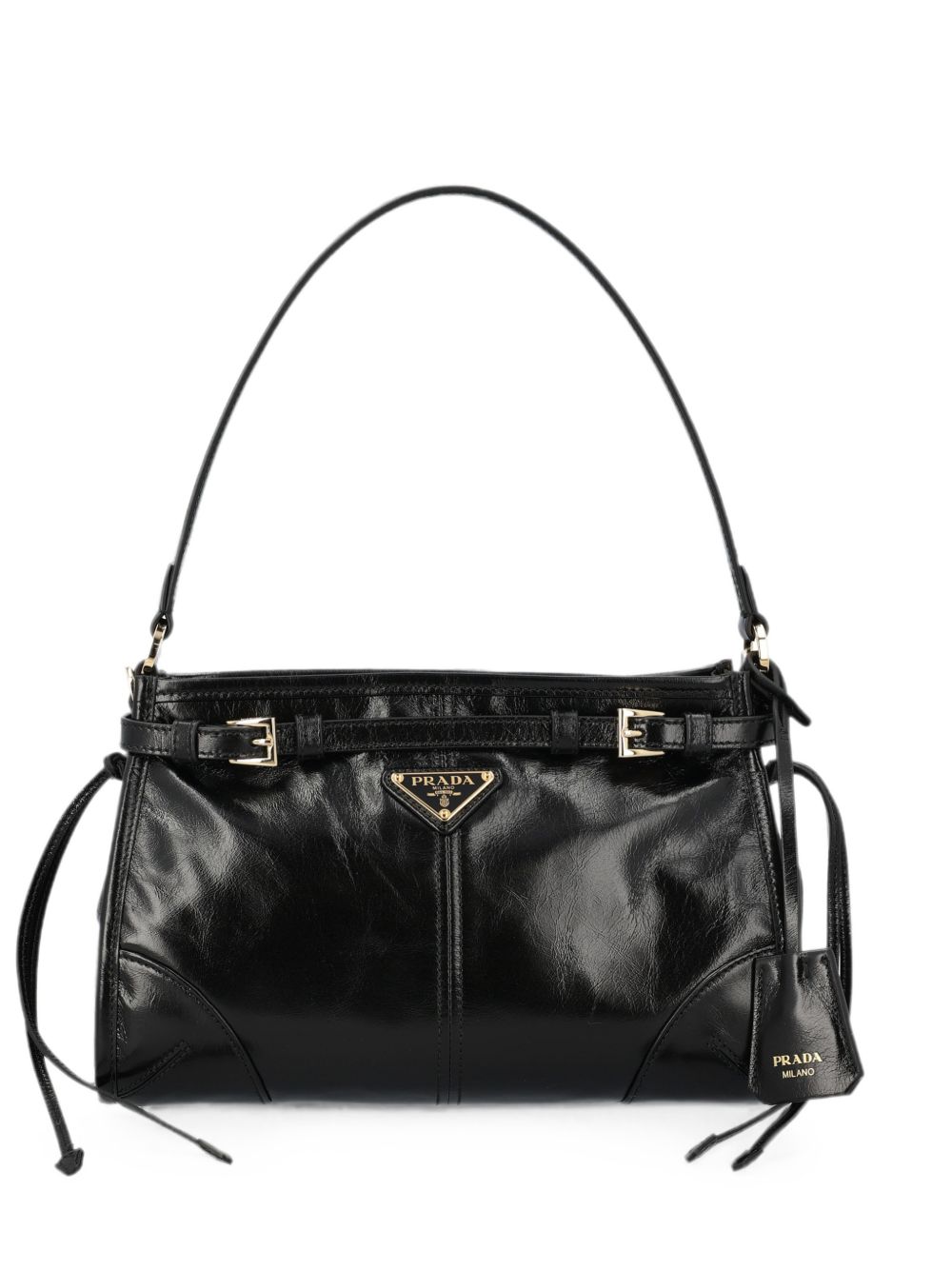 PRADA BONNIE SMALL LEATHER HANDBAG