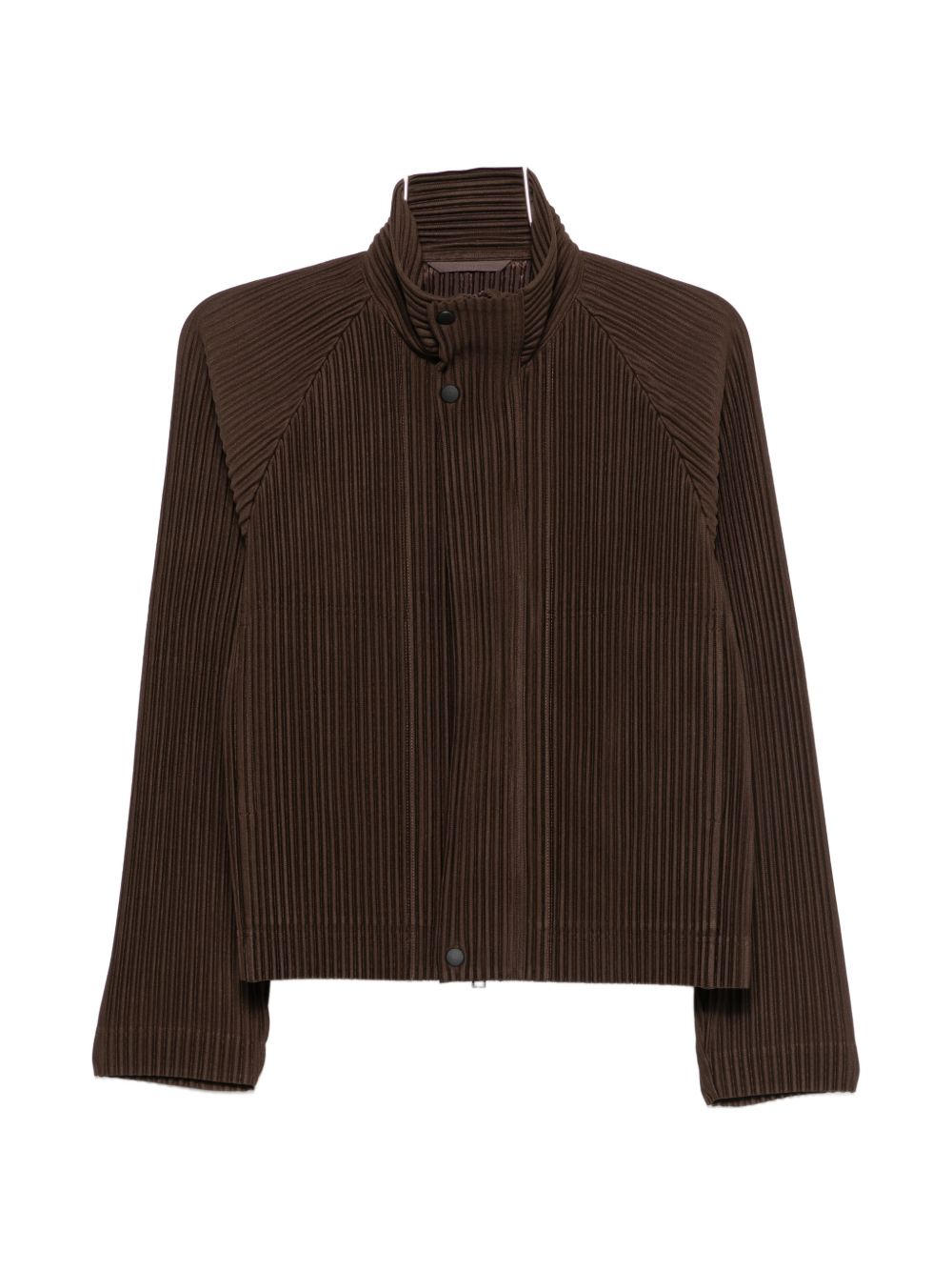 PLEATED CARDIGAN
