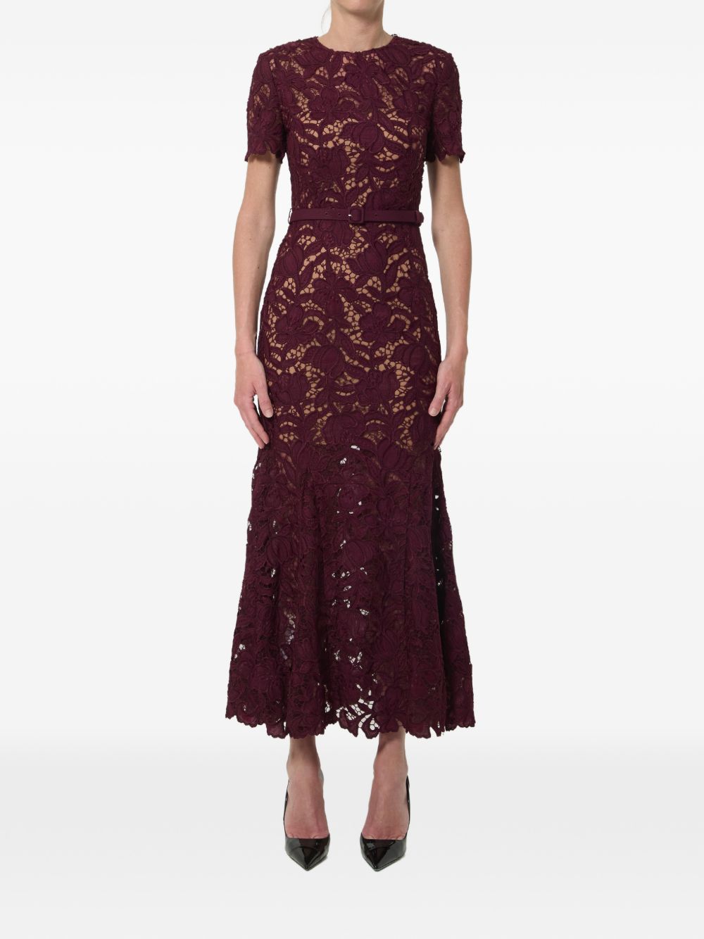 LACE LONG DRESS