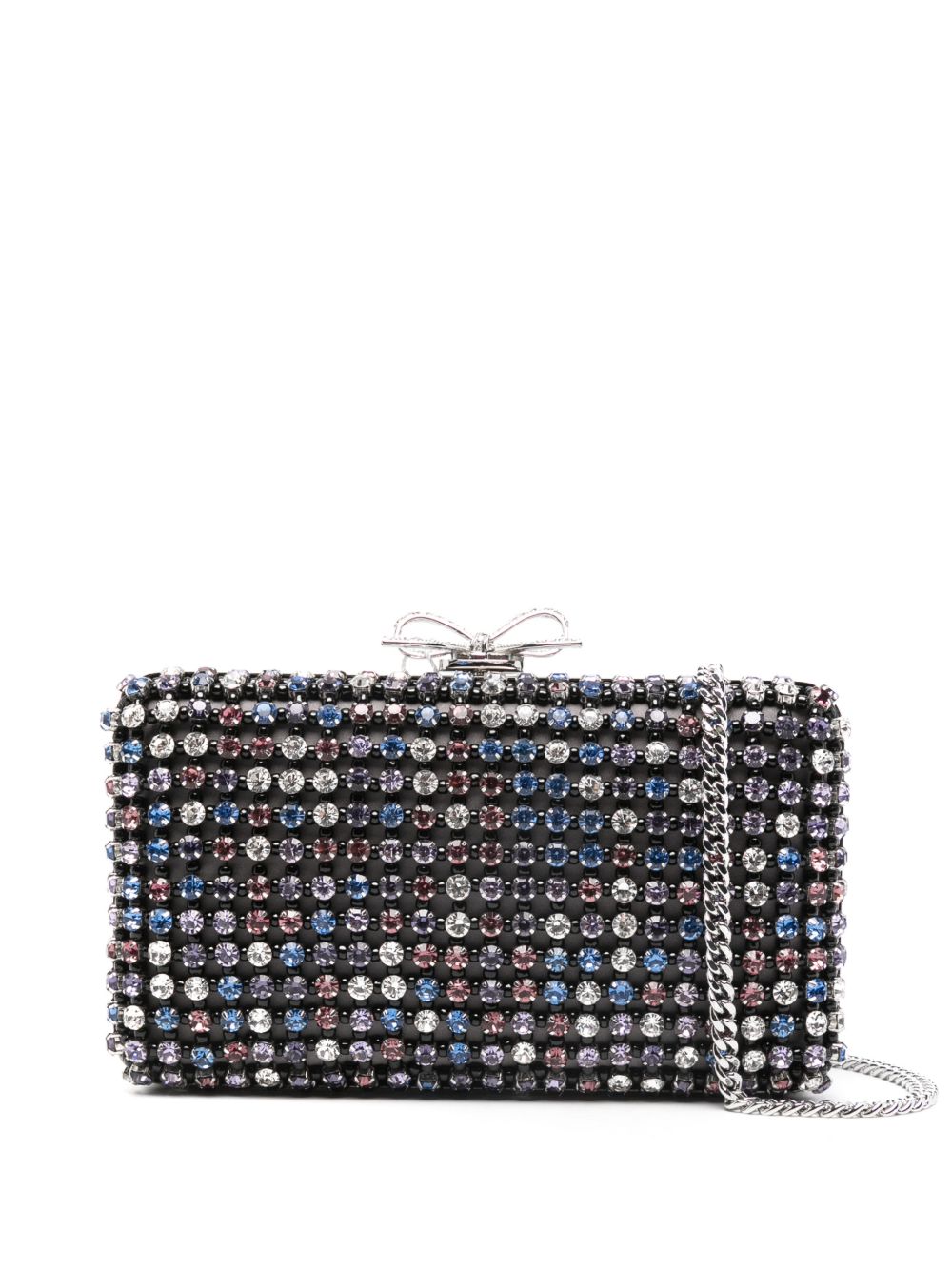 CRYSTAL EMBELLISHED CLUTCH