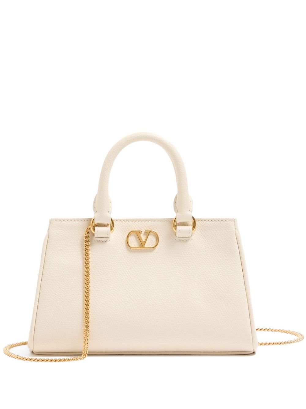VLOGO SIGNATURE LEATHER MINI BAG