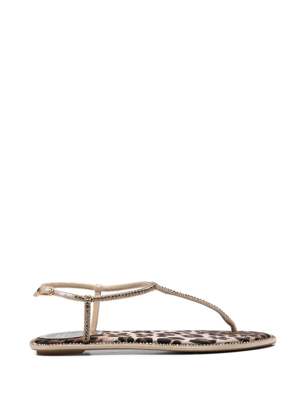DIANA LEATHER FLAT SANDALS
