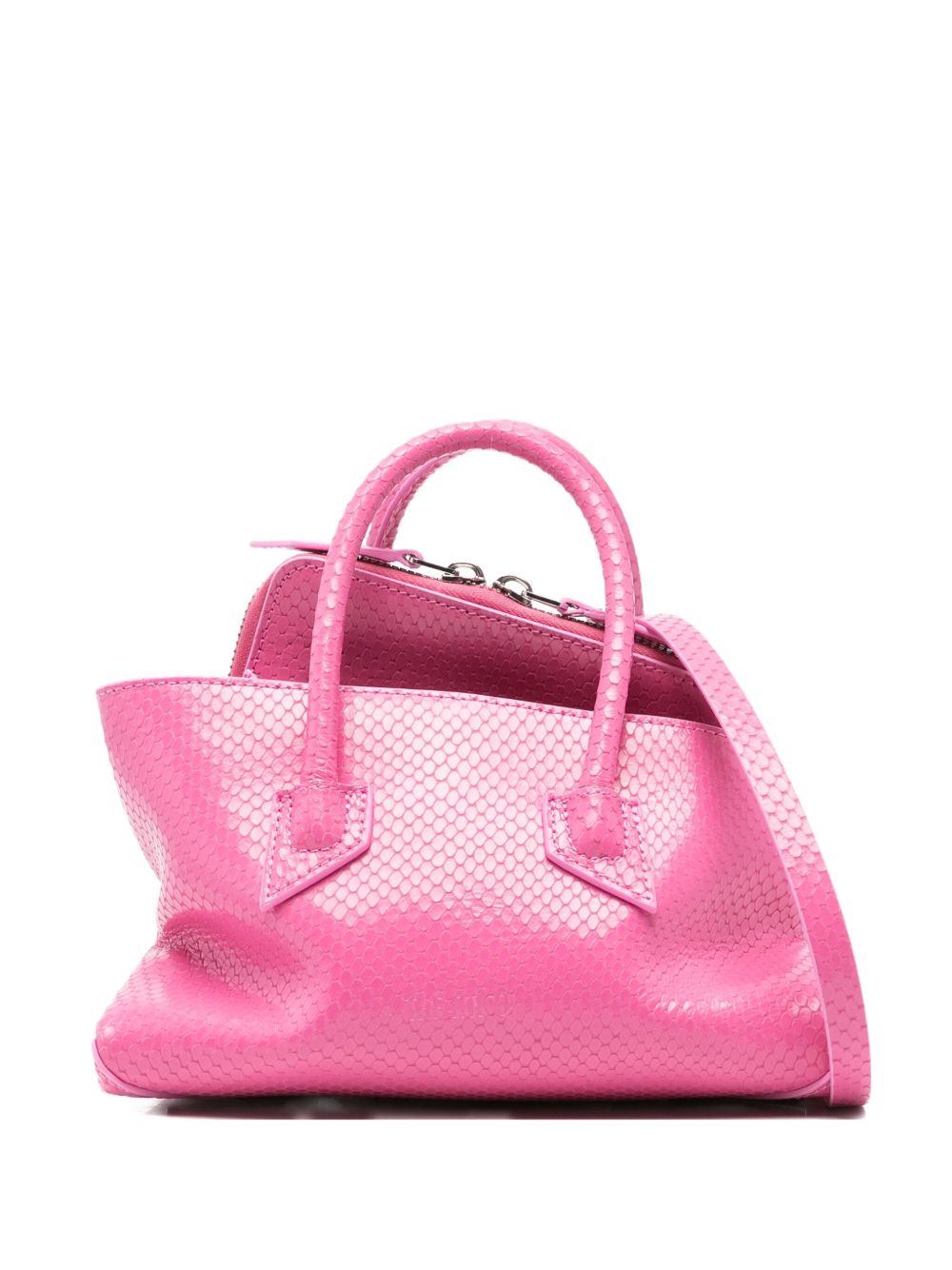 LA PASSEGGIATA MINI LEATHER SHOULDER BAG