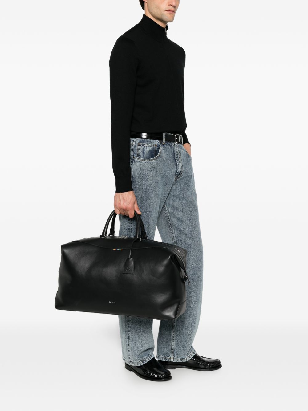 LEATHER DUFFLE BAG