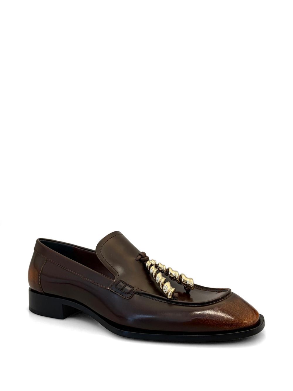 EDGE LEATHER LOAFERS