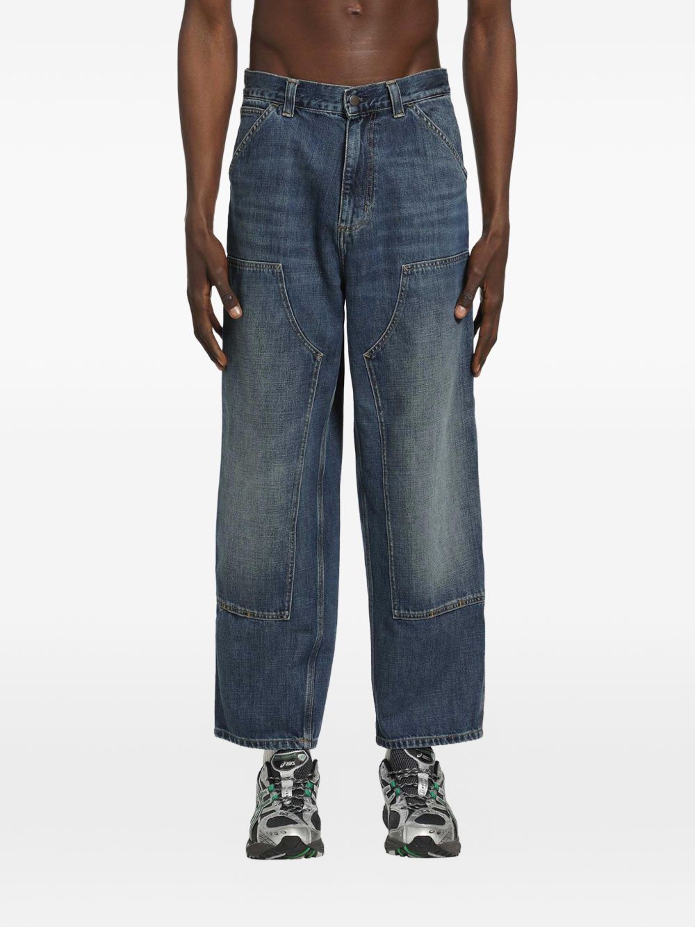 DOUBLE KNEE COTTON TROUSERS