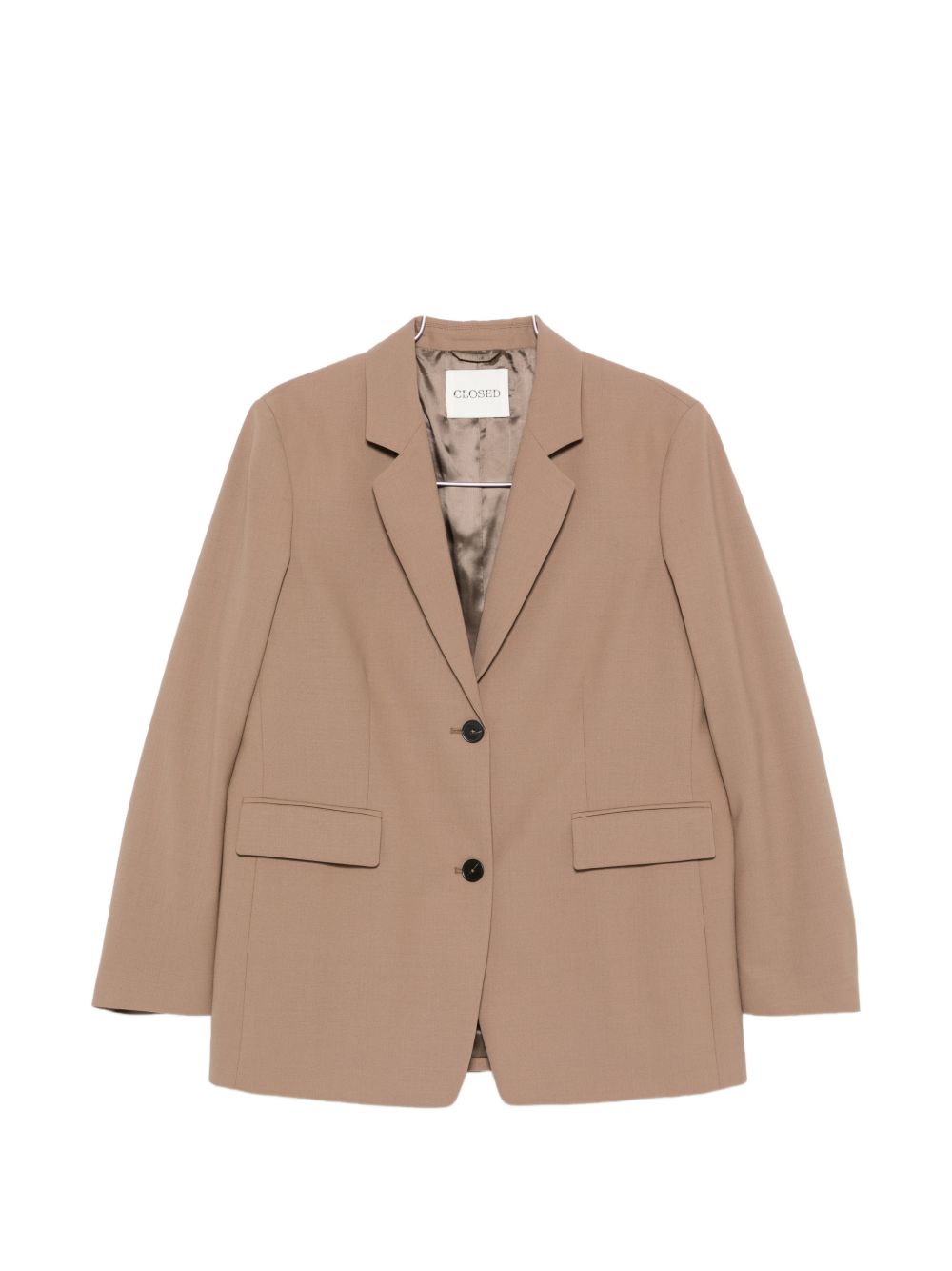 WOOL BLEND DOUBLE-BREASTED JACKET