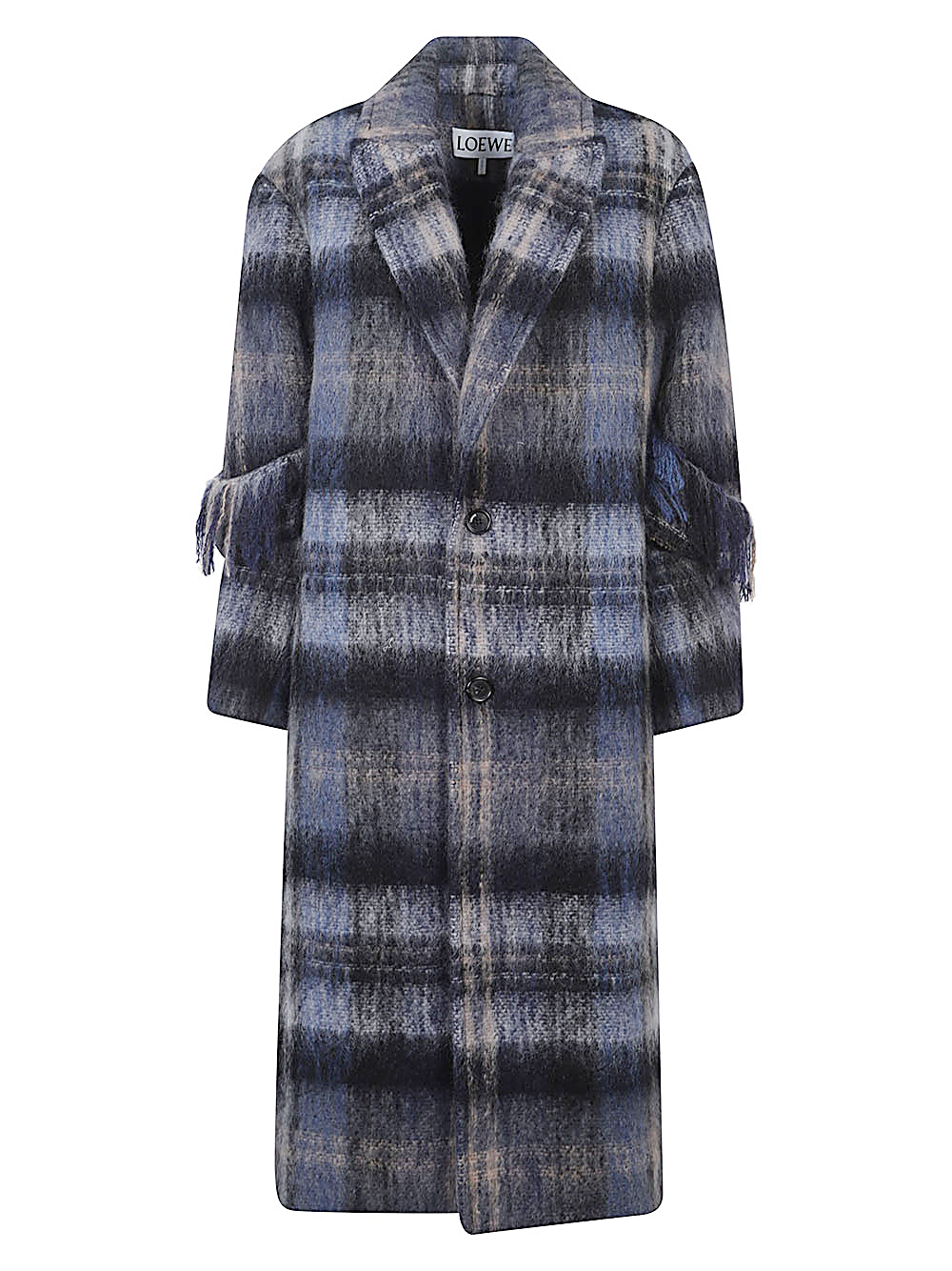 WOOL SINGLE-BREASTED COAT