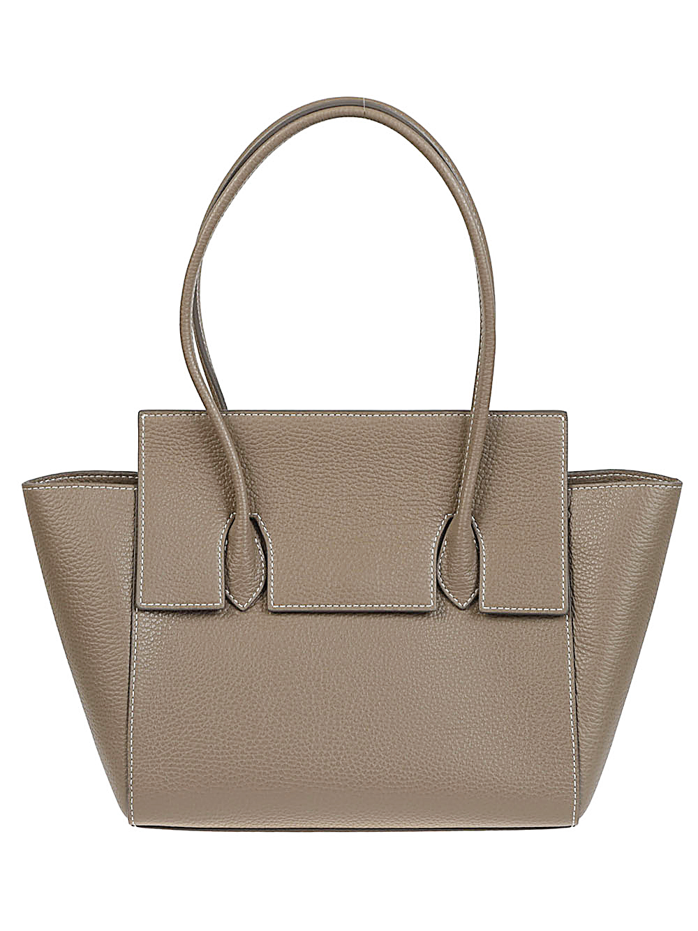 FELICE FLAP LEATHER TOTE BAG