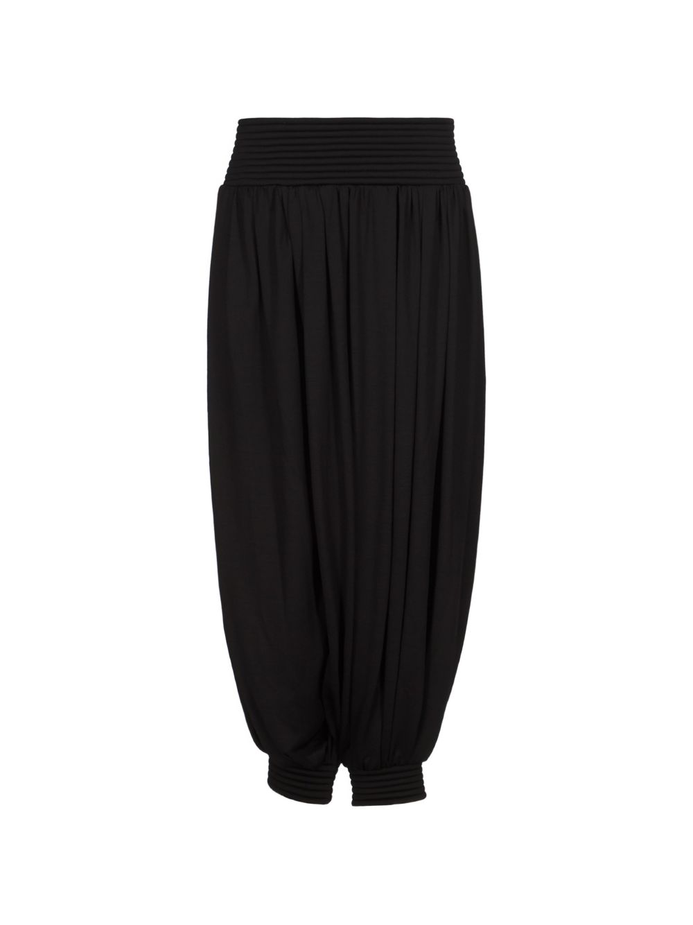 COTTON DRAPED TROUSERS