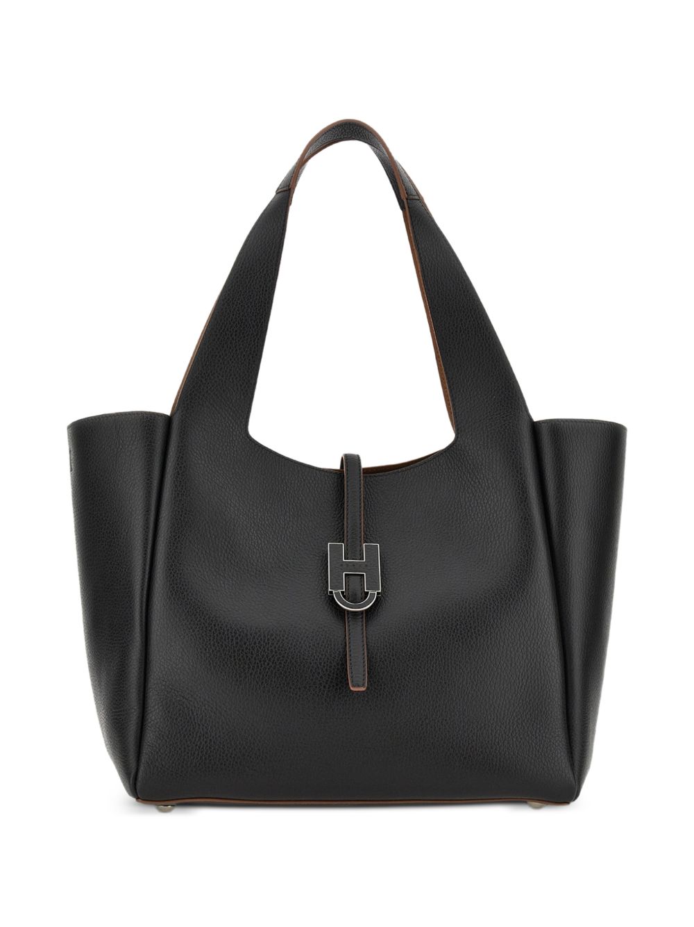 HOGAN TRENC LEATHER TOTE BAG