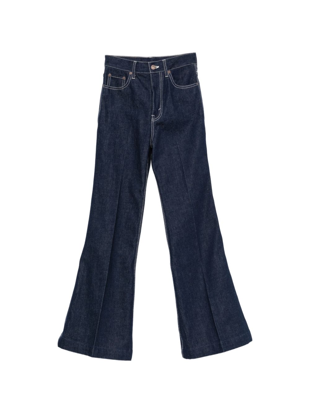 FLARED DENIM JEANS