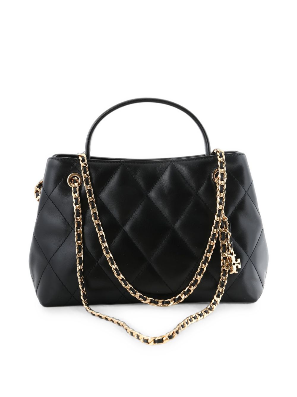 FLEMING SMALL LEATHER TOTE