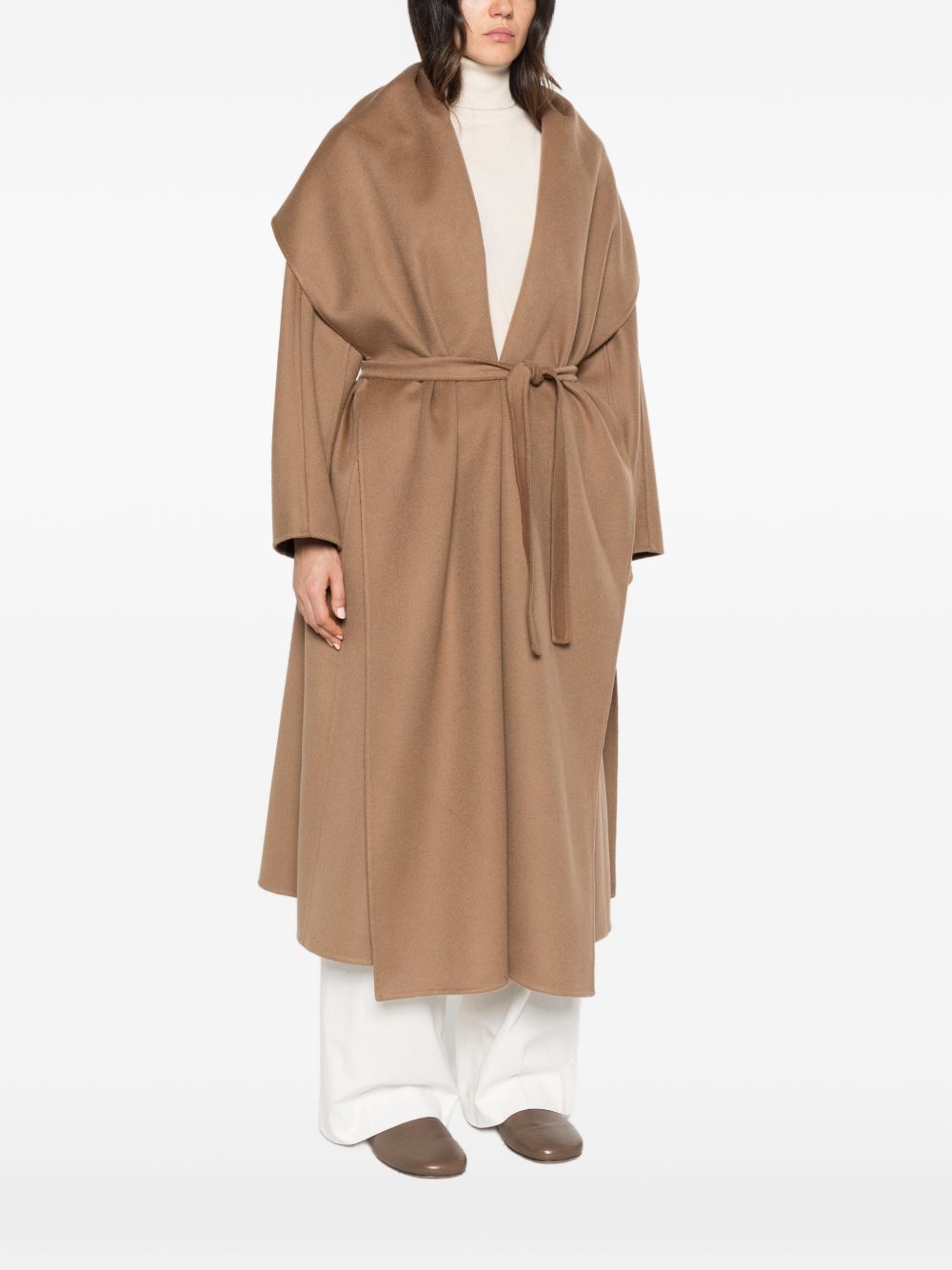 MAX MARA · CASHMERE HOODED COAT