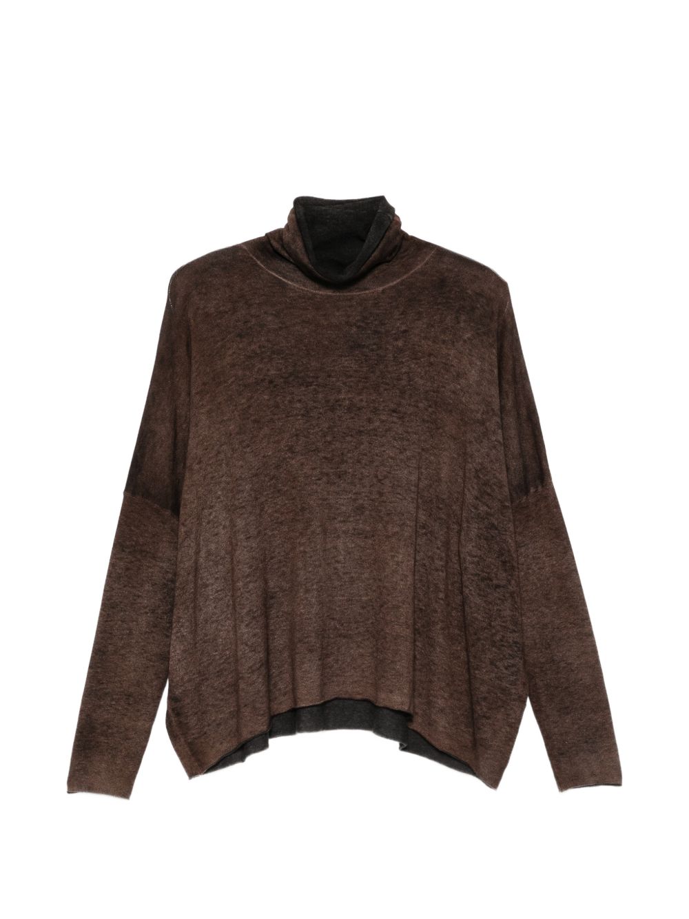 ULTRALIGHT CASHMERE TURTLE-NECK SWEATER