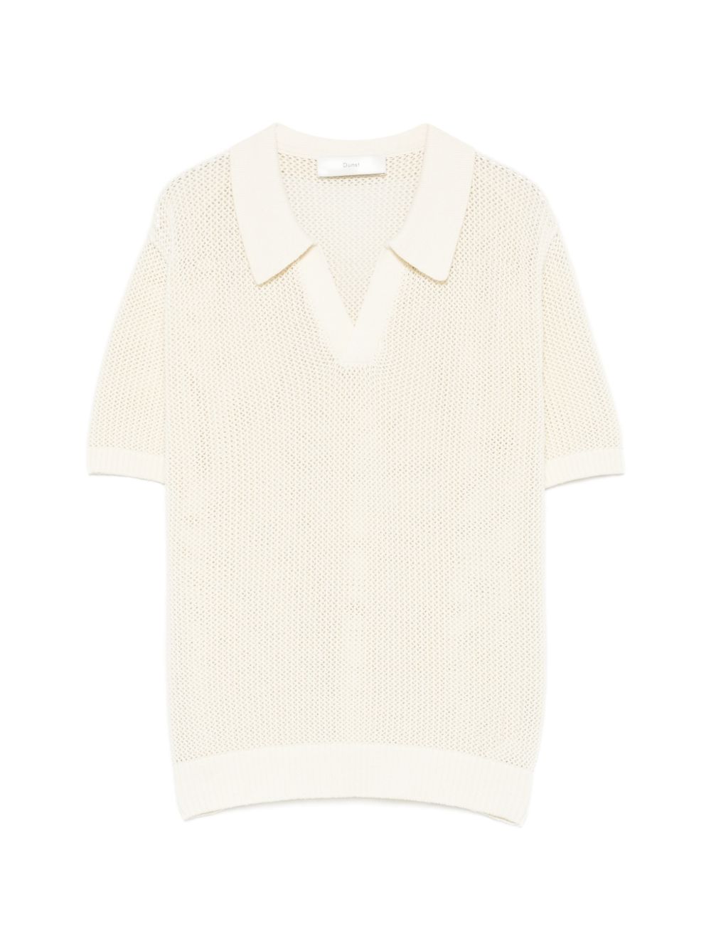 COTTON AND LINEN POLO SHIRT