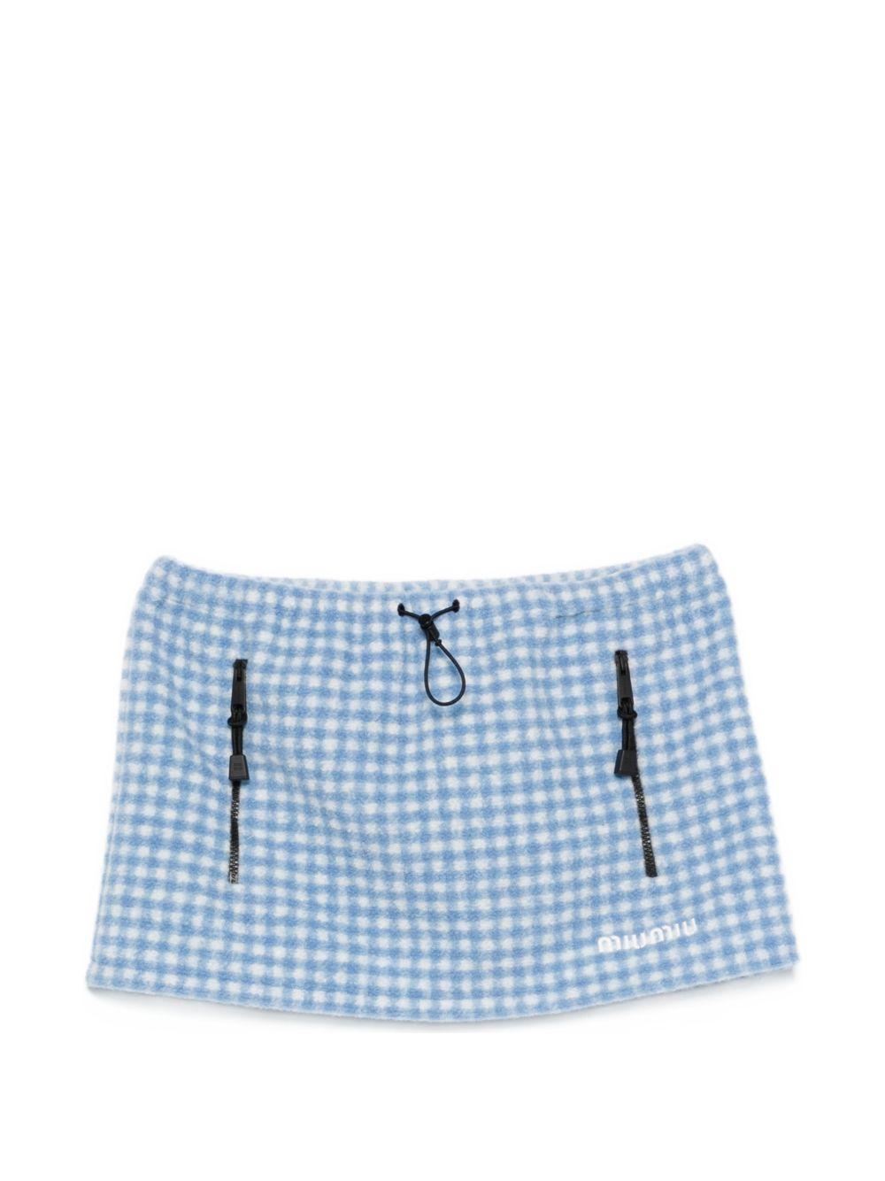 WOOL BLEND MINI SKIRT