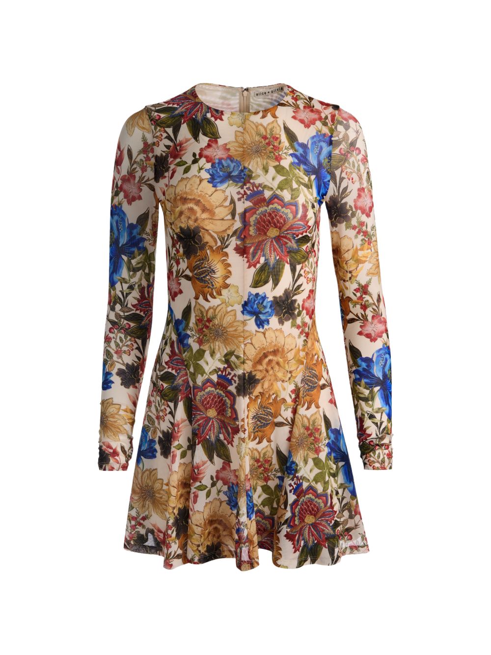 DELORA PRINTED MINI DRESS
