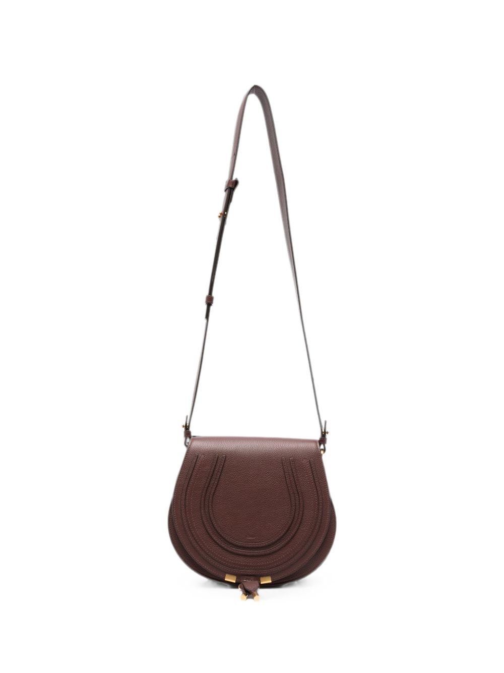 MARCIE LEATHER SADDLE BAG