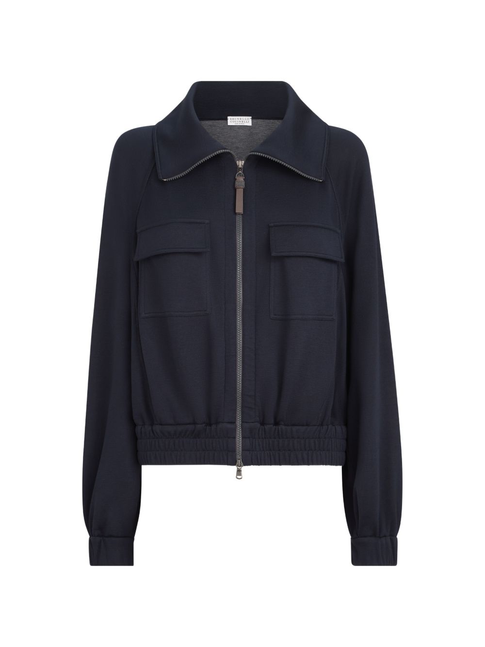 COTTON AND SILK SWEATSHIRT