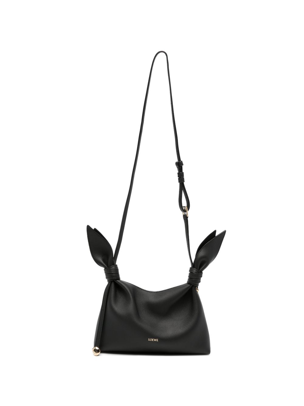 SCARF MINI LEATHER SHOULDER BAG