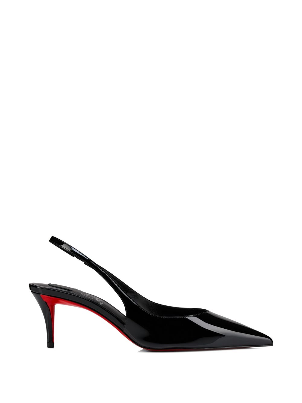 MISS Z PATENT LEATHER SLINGBACK PUMPS